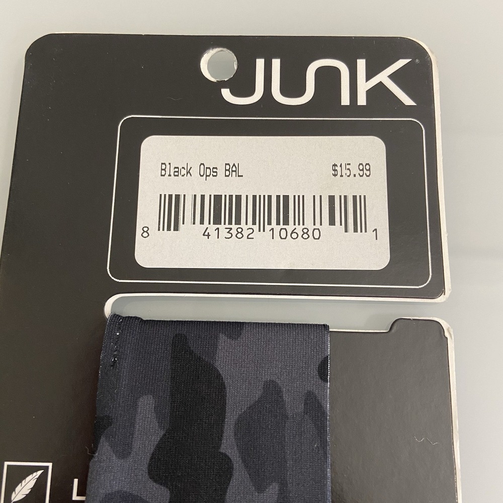 Junk Brands Headband Baller Black Ops Camouflage Made In The USA NEW Lightweight - Picture 3 of 3